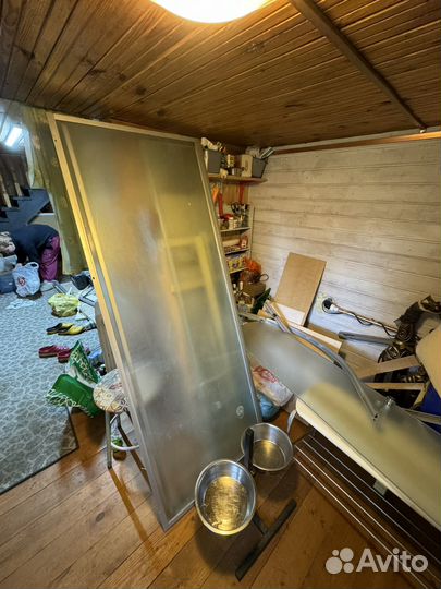 Дверцы от душевой кабины 70х70 см