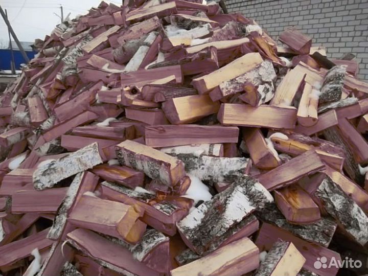 Дрова березовые колотые
