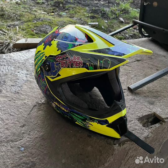 Мотошлем кроссовый