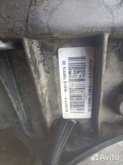 МКПП TL4K9K Renault Megane Scenic 1.5 Dci 6 ступка