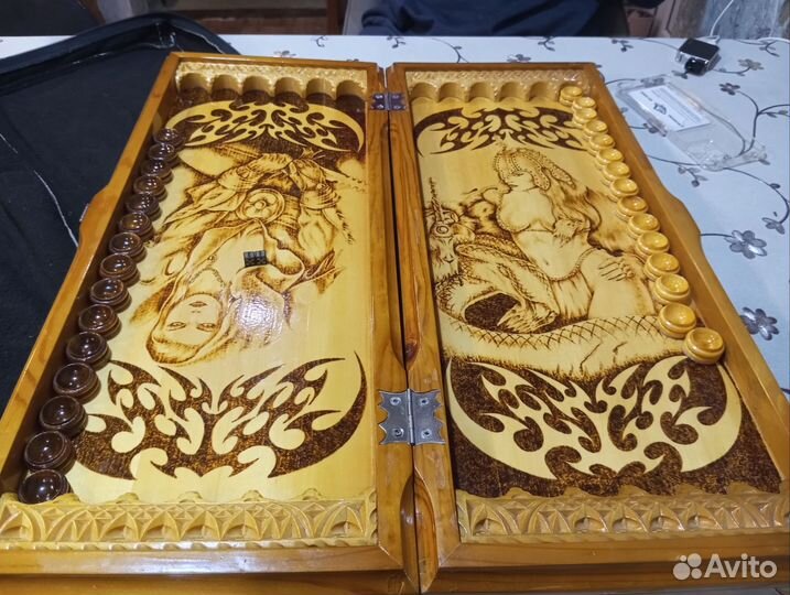 Нарды ручной работы