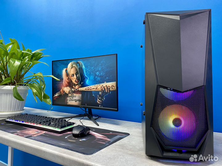 Игровой Компьютер Core i5 10400F 16Gb RTX 4060