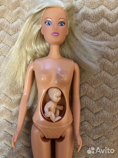 Кукла барби беременная