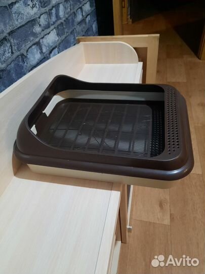 Лоток для кошек с бортиками