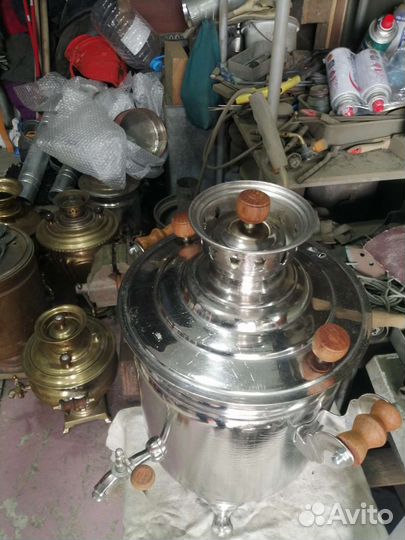 Самовар на дровах