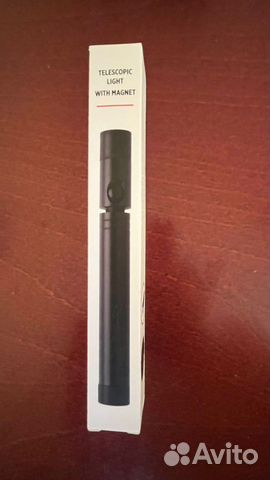 Фонарик телескопический с магнитом