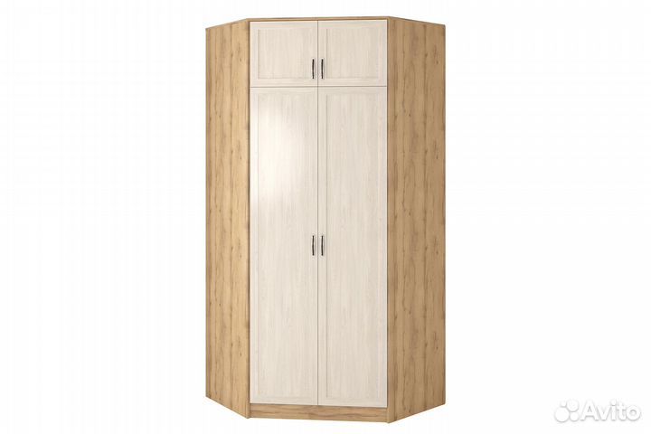 Шкаф угловой двухстворчатый 