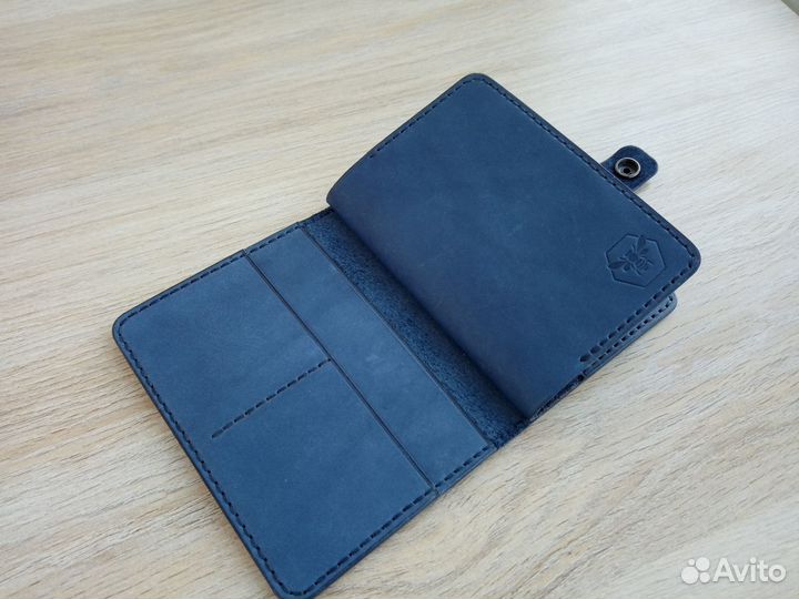Портмоне для документов бумажник ручная работа