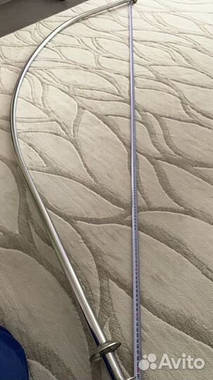 Штанга для ванной угловая