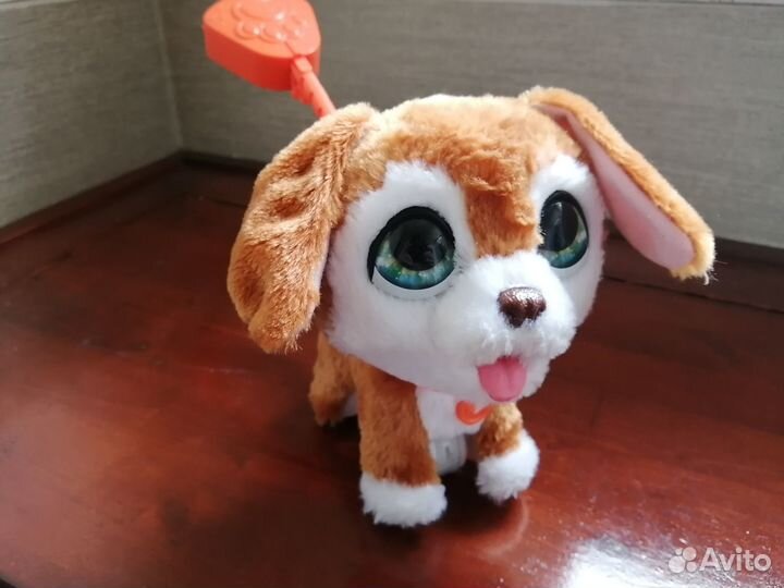 Игрушка собачка на поводке