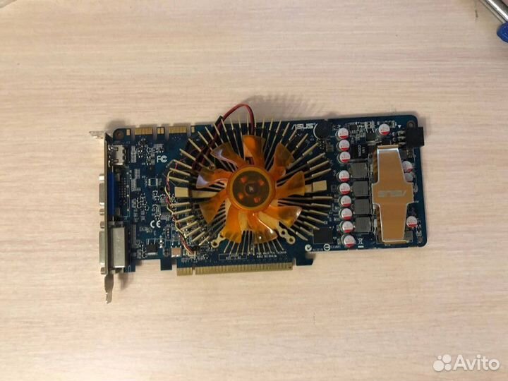 Видеокарта asus nvidia GeForce GTS 250 512мб DDR3