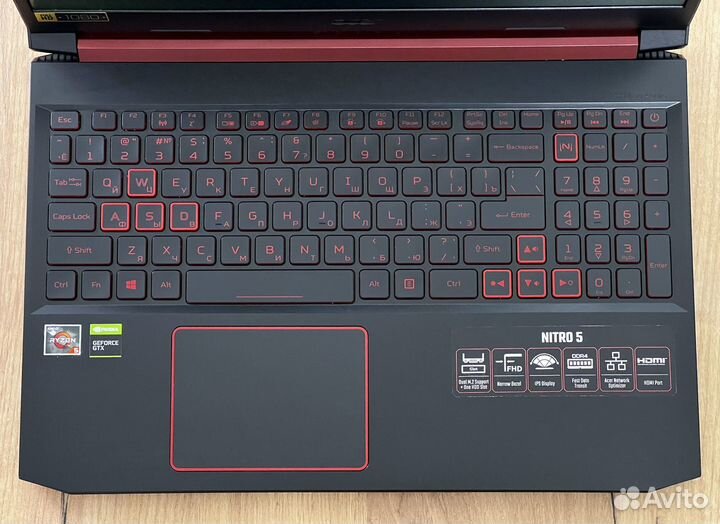 Игровой Acer Nitro Ryzen 5 3550H/ GTX1650/ 512SSD