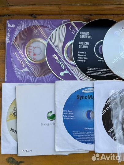 CD диски с драйверами