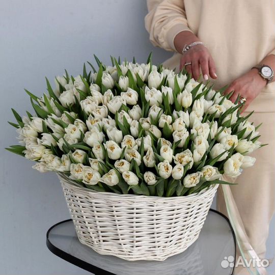 Букет цветы тюльпаны с доставкой