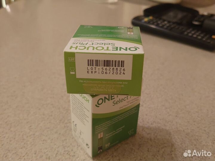 Тест полоски one touch select plus