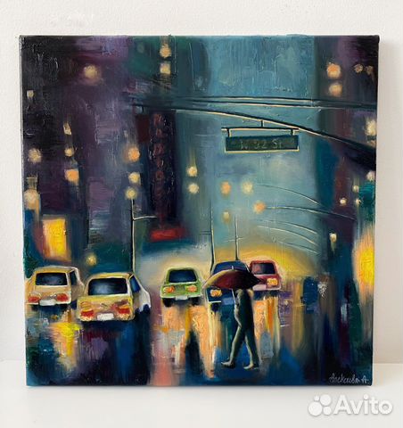 Картина маслом на холсте