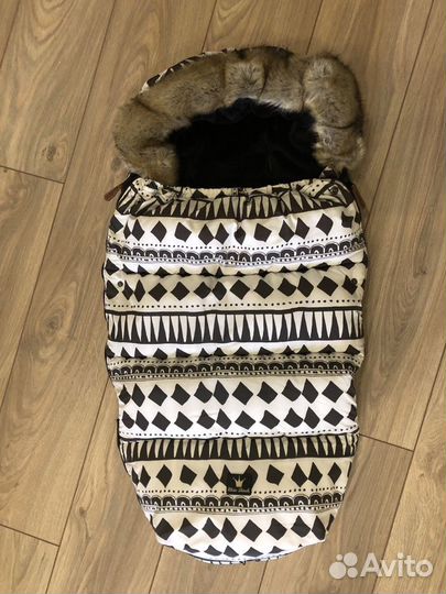 Зимний конверт в коляску