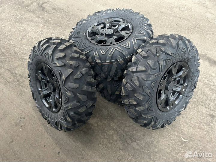 Комплект колес для квадроцикла bighorn 26+ диски