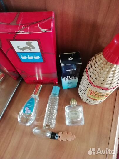 Флаконы от винтажных духов