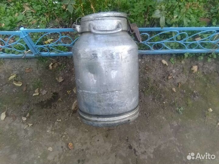 Фляга алюминиевая бу 40л