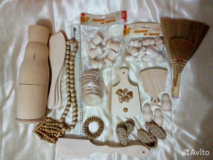 Деревянные заготовки для творчества