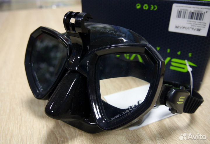 Маска Salvimar trinity с креплением для камеры