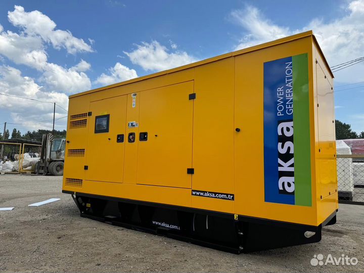 Генератор Aksa от 30 до 500 кВт новые