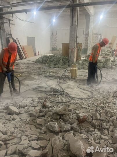 Аренда компрессора с отбойниками и бетоноломами