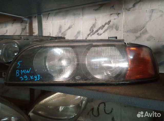 Фара бмв-5 е-39, левая