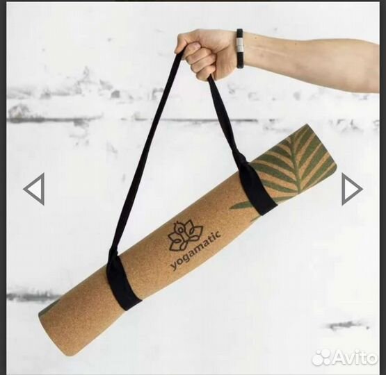 Пробковый коврик для йоги Yogamatic