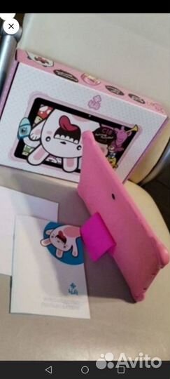 Детский Планшет Розовый с Сим-Картой