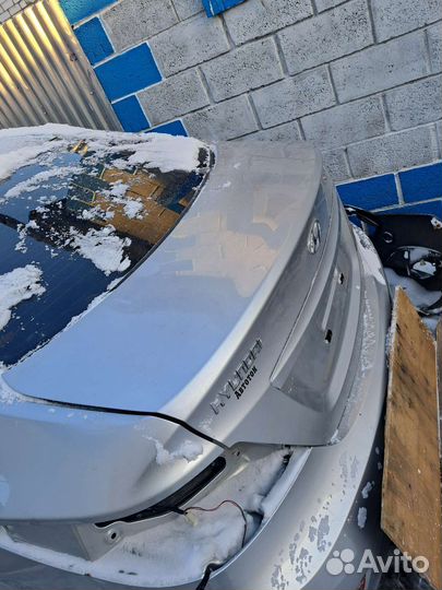 Крышка багажника хендай солярис 1