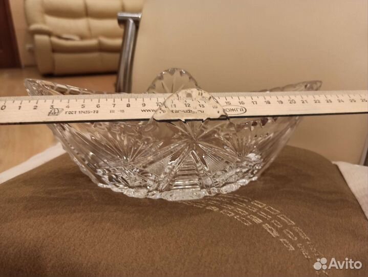 Хрустальная ваза, ладья