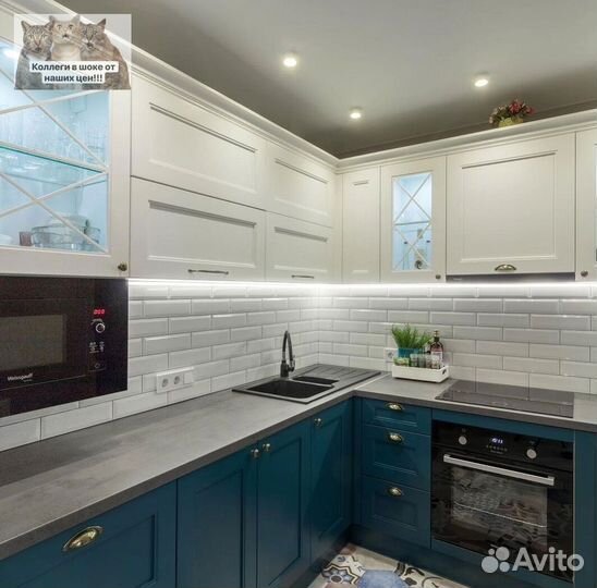 Кухня до потолка от производителя