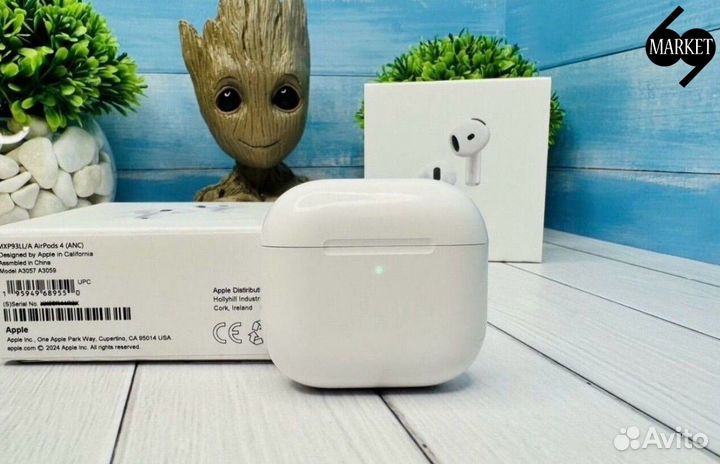 AirPods 4 с шумоподавлением