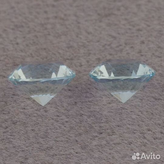 Аквамарин 1.04 кт (пара)