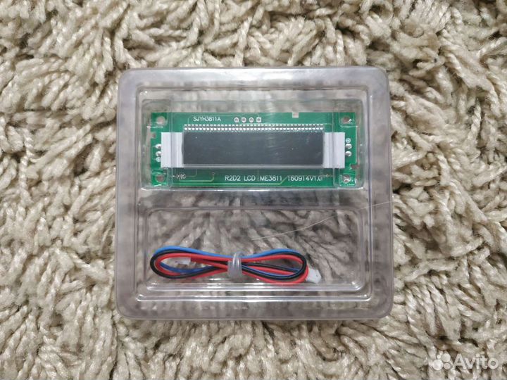 Однострочный символьный LCD дисплей