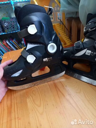 Коньки для мальчика размер 28-30