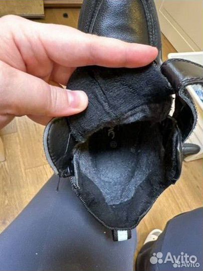 Ботинки утепленные 34