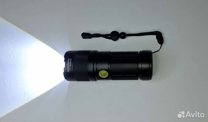 Фонарь сверхъяркий мощный белый лазер