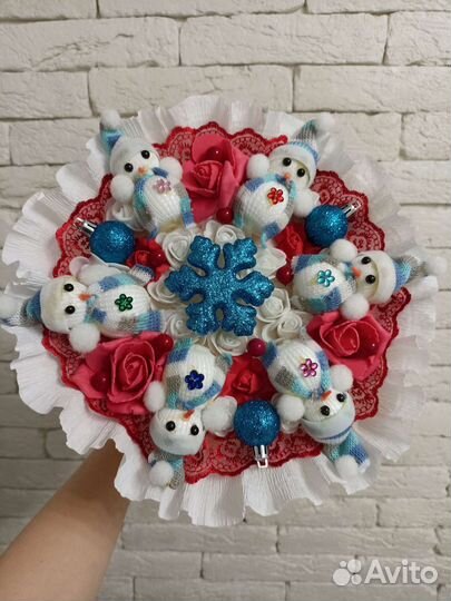 Букет на новый год