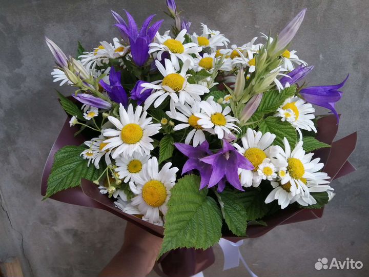 Букеты из ромашек