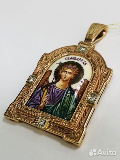 Золотая подвеска