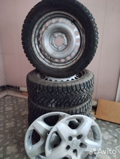 Колеса зимние 16 R на Опель астра H