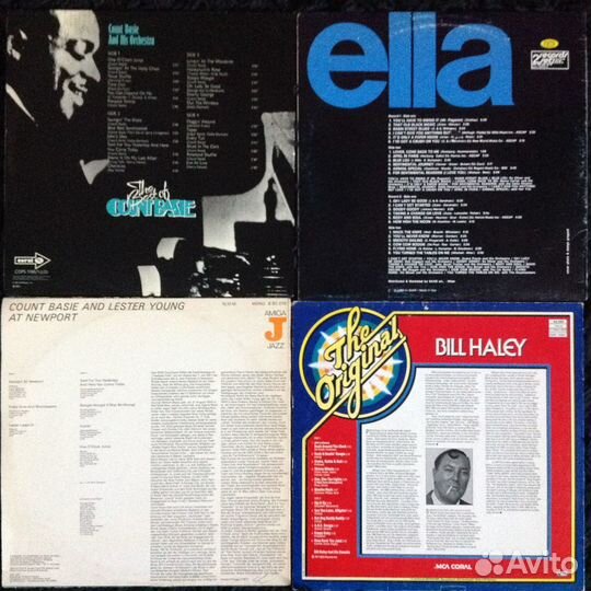 Виниловые пластинки джаз 2