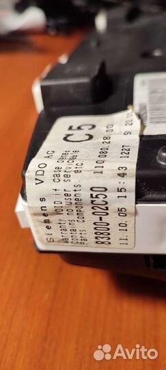 Приборная панель toyota corolla e120