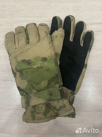 Перчатки зимние мох