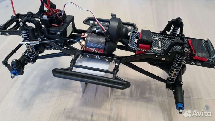 Шасси Axial SCX10 в отличном состоянии