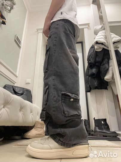 Cargo jeans balenciaga type