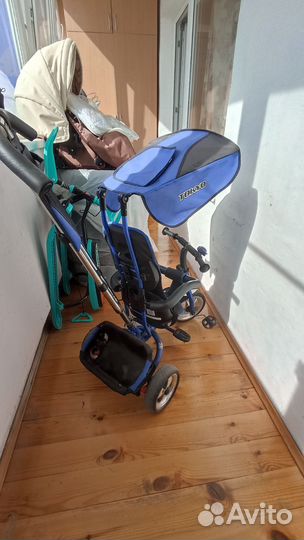 Детский трехколесный велосипед